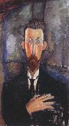 Amedeo Modigliani Portrait of Paul Alexandre in Front of a Window (mk39) painting